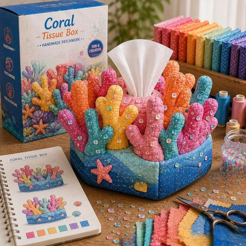 π Crafty Critters DIY Tissue Box Kit β Fun Animal & Ocean Friends!