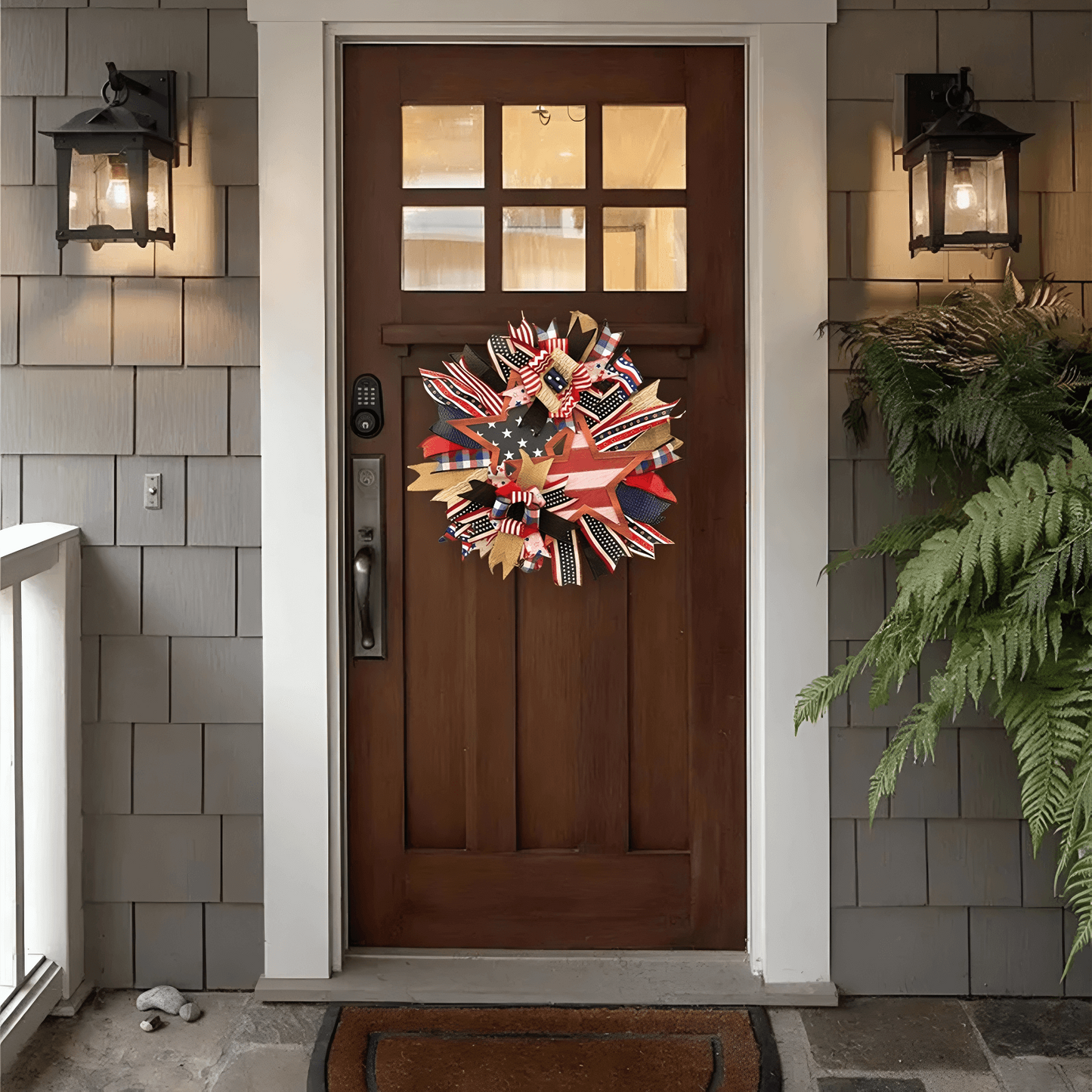 đ„Flash Sale-50% Offđ„Honor the Journey: The Hand-Crafted 250th Anniversary Tribute Wreath