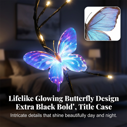 🥳2026 HOT SALE📢📢50K+ SOLD!🌿Romantic Butterfly Vine LED Lights