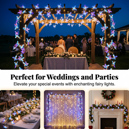 🥳2026 HOT SALE📢📢50K+ SOLD!🌿Romantic Butterfly Vine LED Lights