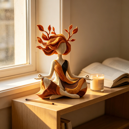 🧘‍♀️Serenity Growth | Inner Harmony Sculptural Figurine