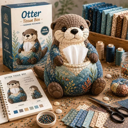 🌟 Crafty Critters DIY Tissue Box Kit – Fun Animal & Ocean Friends!