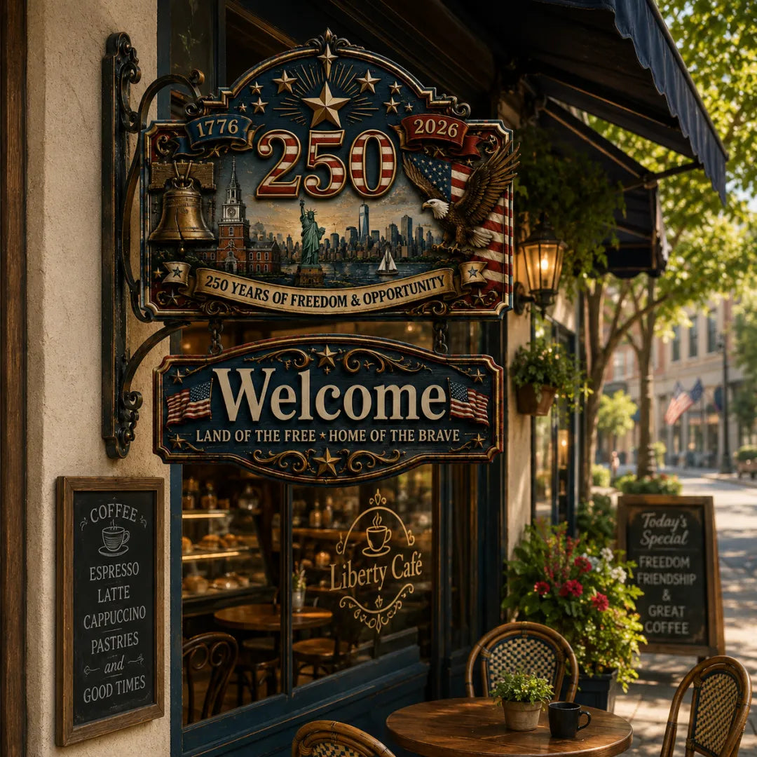 🔥Last Day 49% OFF🔥 - USA 250th Anniversary Welcome Sign