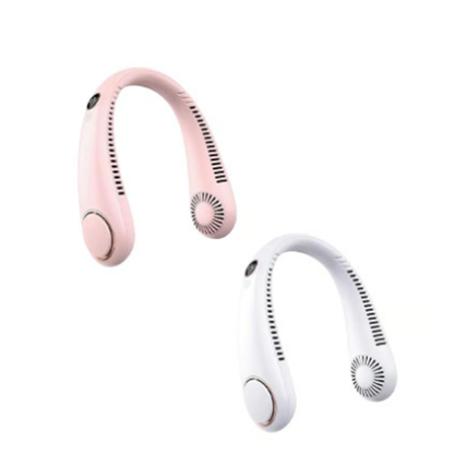 ❄️Bladeless Wearable Neck Fan – Personal Hands-Free Cooling Device