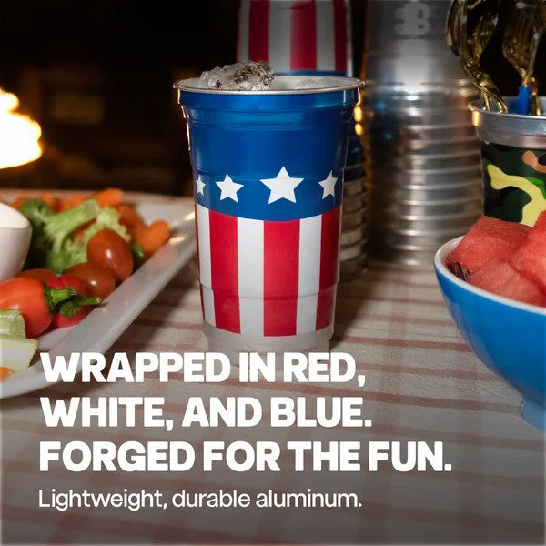 ⚡️Independence Day 50% OFF- 🦅 250th Anniversary Aluminum Party Cup — Reusable Patriotic Cups