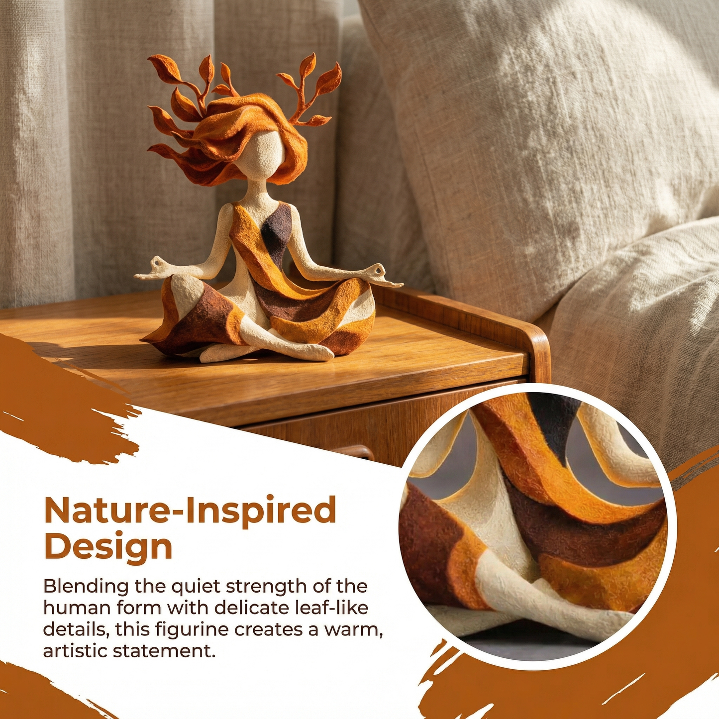 🧘‍♀️Serenity Growth | Inner Harmony Sculptural Figurine