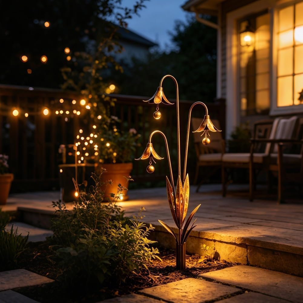 🔥Enjoy a 40% discount for a limited time🥇Handmade Bluebell Garden Wind Chime - Yard Art Decor