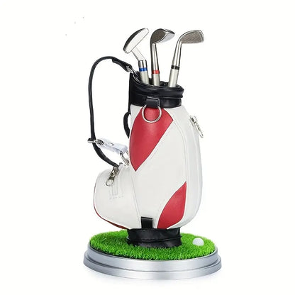 ⛳ Golf Lover's Desk Pen Holder Set – The Perfect Office Gift for Golf Fans