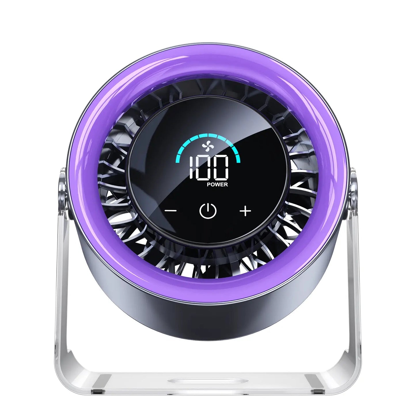 Turbo Circulation Fan | 3-in-1 Desktop & Wall Mount 720° Wide-Area Air Circulator