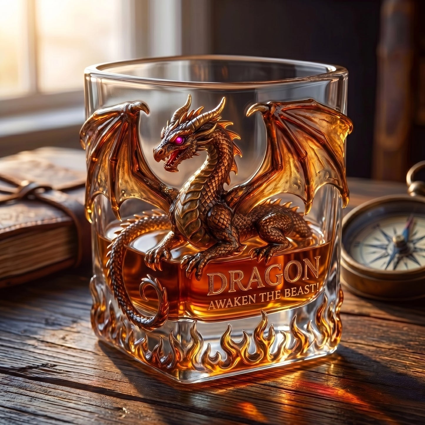 🐙 Mythical Titan Glass