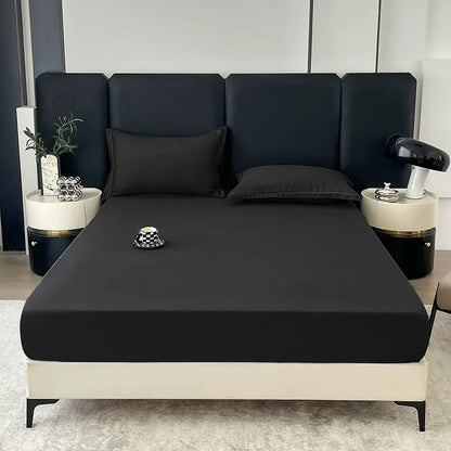 4 Piece Bed Sheet Set, Ultra Soft Cooling Deep Pocket Hotel Luxury Bedding