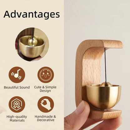 🔥50% OFF Limited Time Deal 🔔Magnetic Wooden Door Chime Bell, Modern Home Decor