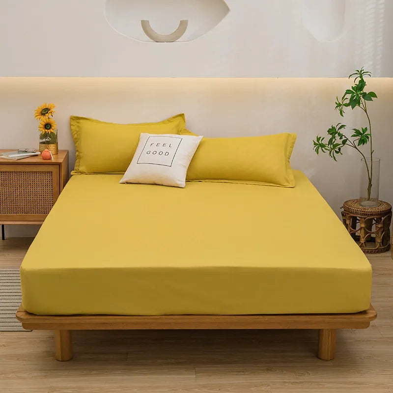 4 Piece Bed Sheet Set, Ultra Soft Cooling Deep Pocket Hotel Luxury Bedding