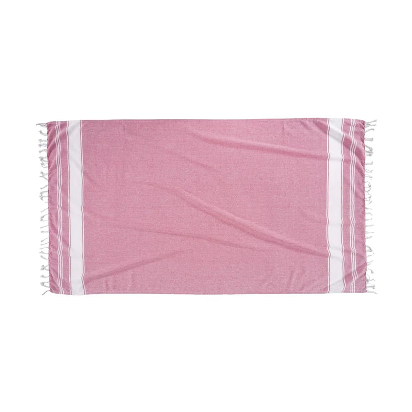 🌞🏖️Beach Towel – Lightweight Quick-Dry Sand-Free Hammam Towel for Beach, Pool & Travel