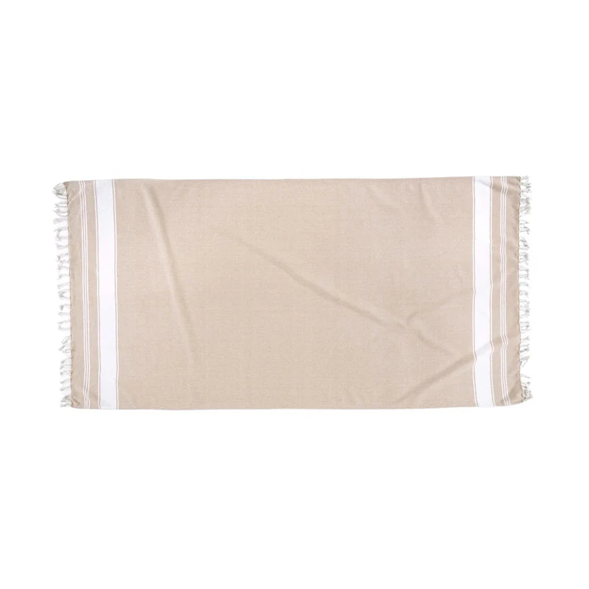 🌞🏖️Beach Towel – Lightweight Quick-Dry Sand-Free Hammam Towel for Beach, Pool & Travel