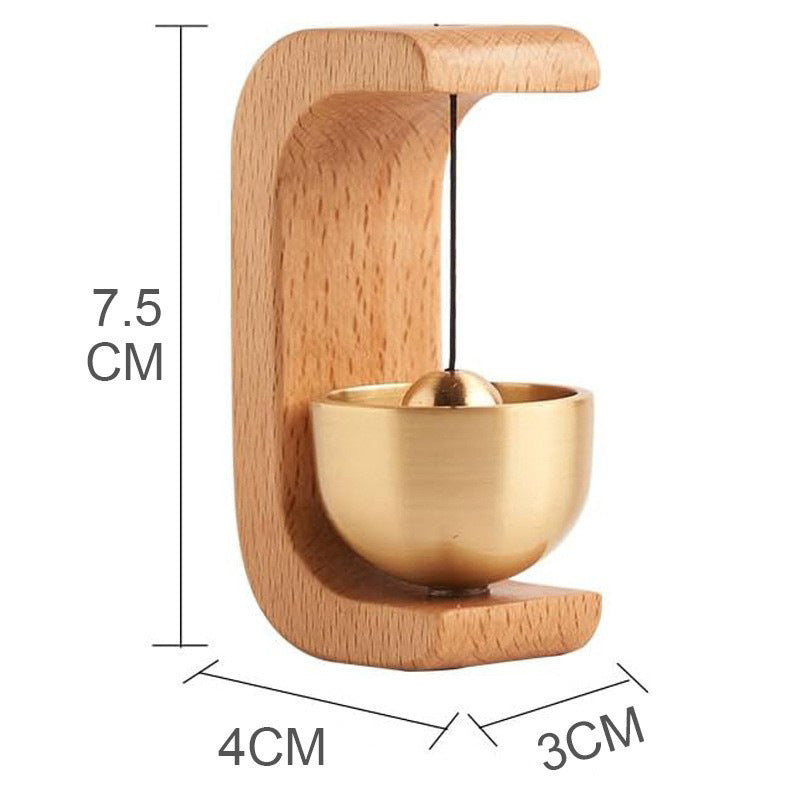 🔥50% OFF Limited Time Deal 🔔Magnetic Wooden Door Chime Bell, Modern Home Decor