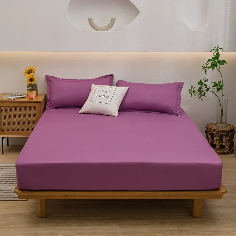 4 Piece Bed Sheet Set, Ultra Soft Cooling Deep Pocket Hotel Luxury Bedding