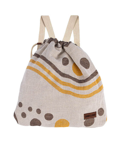 🏖️2-in-1 Convertible Towel & Backpack with Inner Zip Pocket & Sand-Repelling Fabric