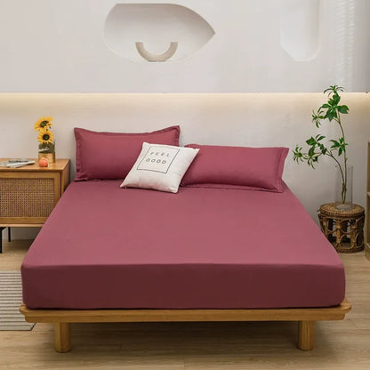 4 Piece Bed Sheet Set, Ultra Soft Cooling Deep Pocket Hotel Luxury Bedding