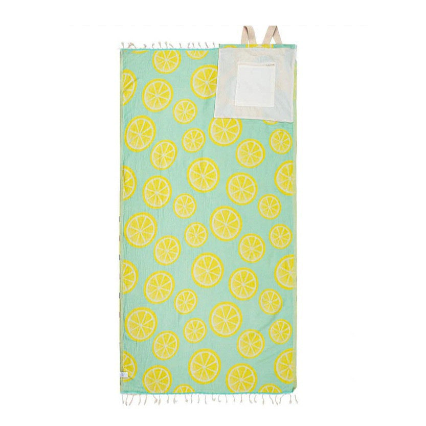 🏖️2-in-1 Convertible Towel & Backpack with Inner Zip Pocket & Sand-Repelling Fabric
