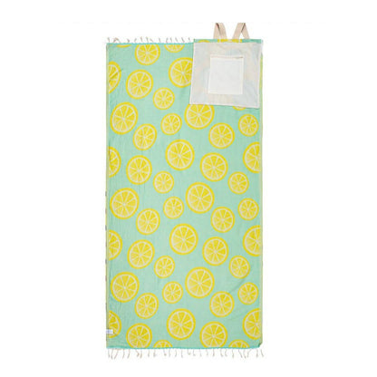 🏖️2-in-1 Convertible Towel & Backpack with Inner Zip Pocket & Sand-Repelling Fabric