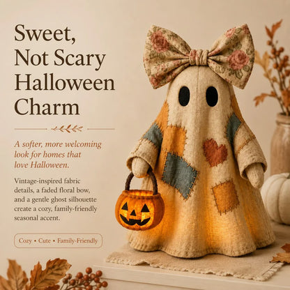 ✨🎁【Halloween Gifts】Lighted Vintage Patchwork Ghost🎃🍂