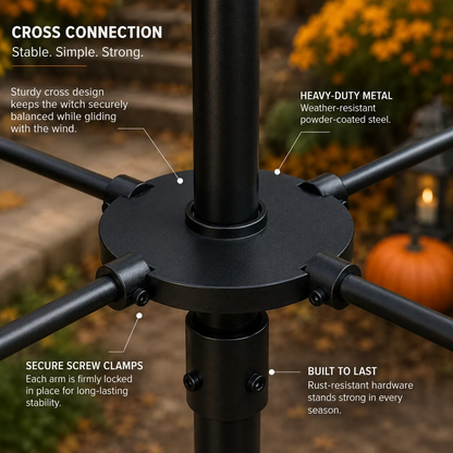 🔥Halloween Early Bird Offer: 🧙‍♀️ The Enchanted Witch Garden Wind Spinner