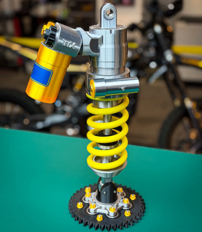 Inspired Suspension Shock Absorber Lamp - Adjustable LED Light for Gamers & Car Enthusiasts