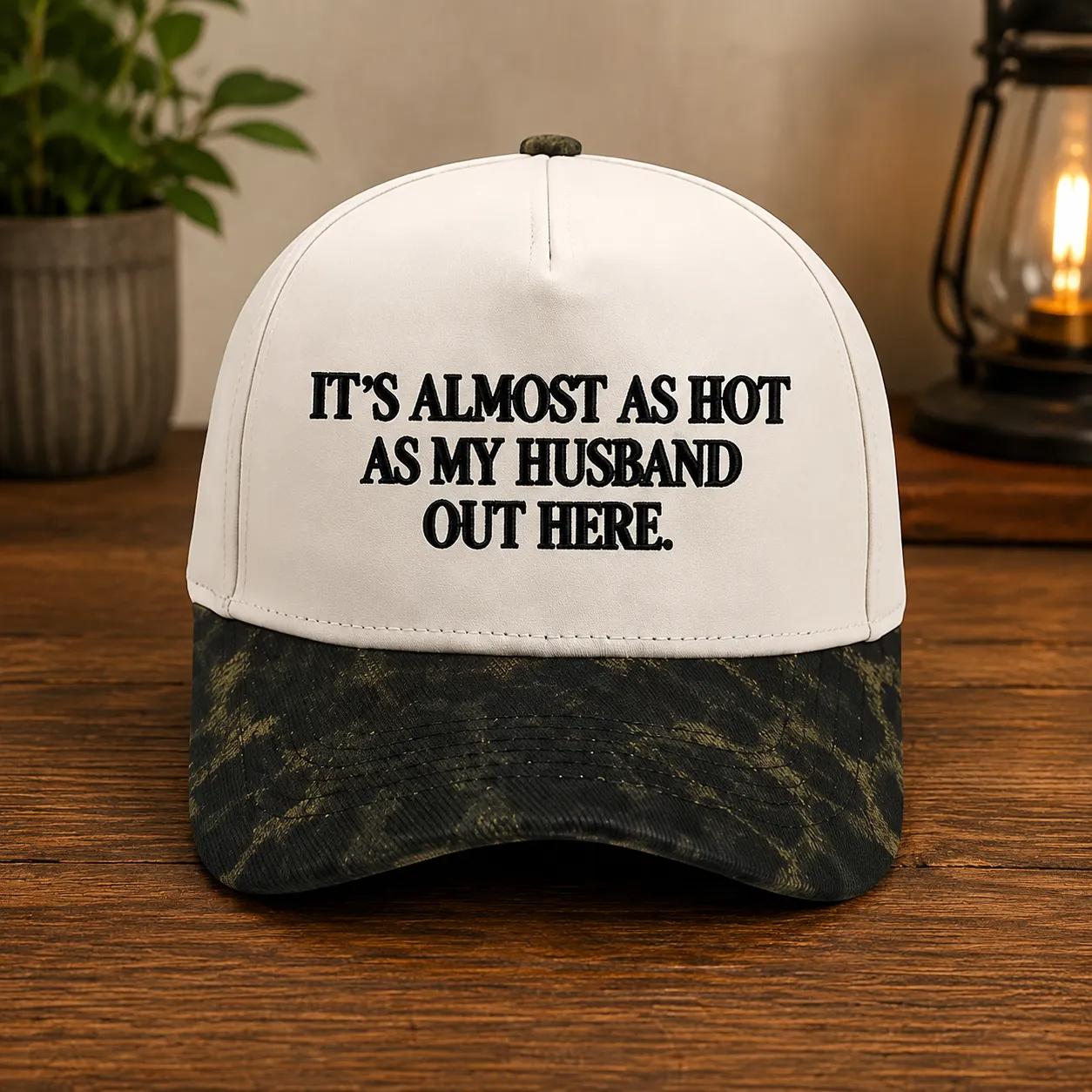 🔥Last Day 49% OFF🔥It's Almost as Hot as My Husband Out Here Cap 💕☀️
