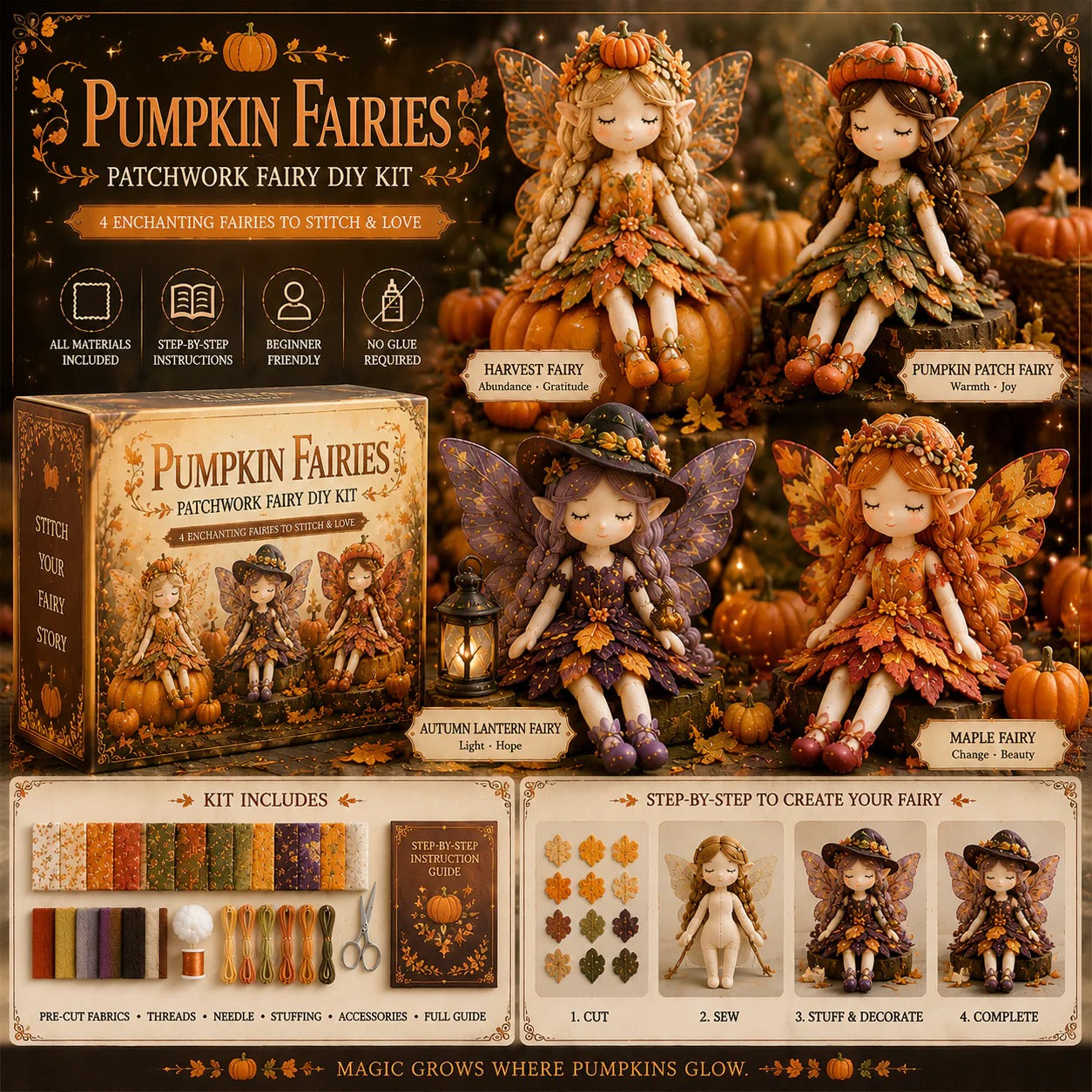 ✨Fairy Patchwork DIY Collection