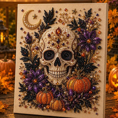 👻✨ Halloween Pearl Art DIY Kit – Turn Tiny Pearls into Spooky-Cute Magic