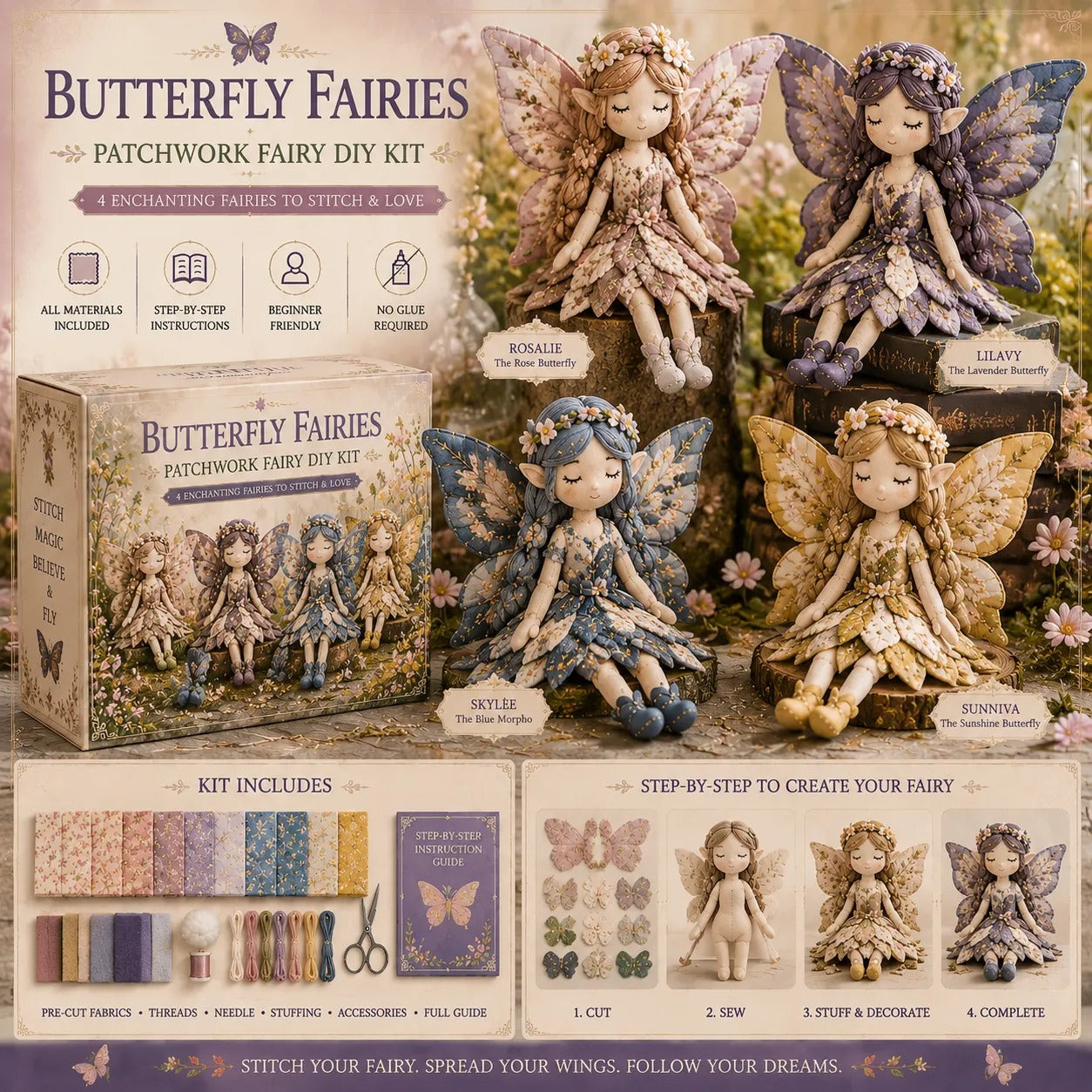 ✨Fairy Patchwork DIY Collection