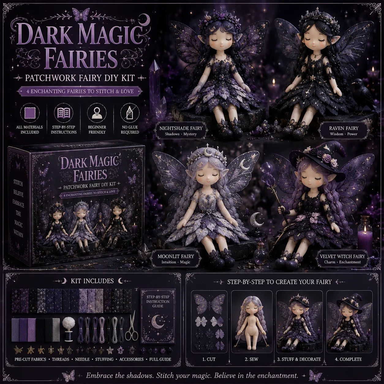 ✨Fairy Patchwork DIY Collection
