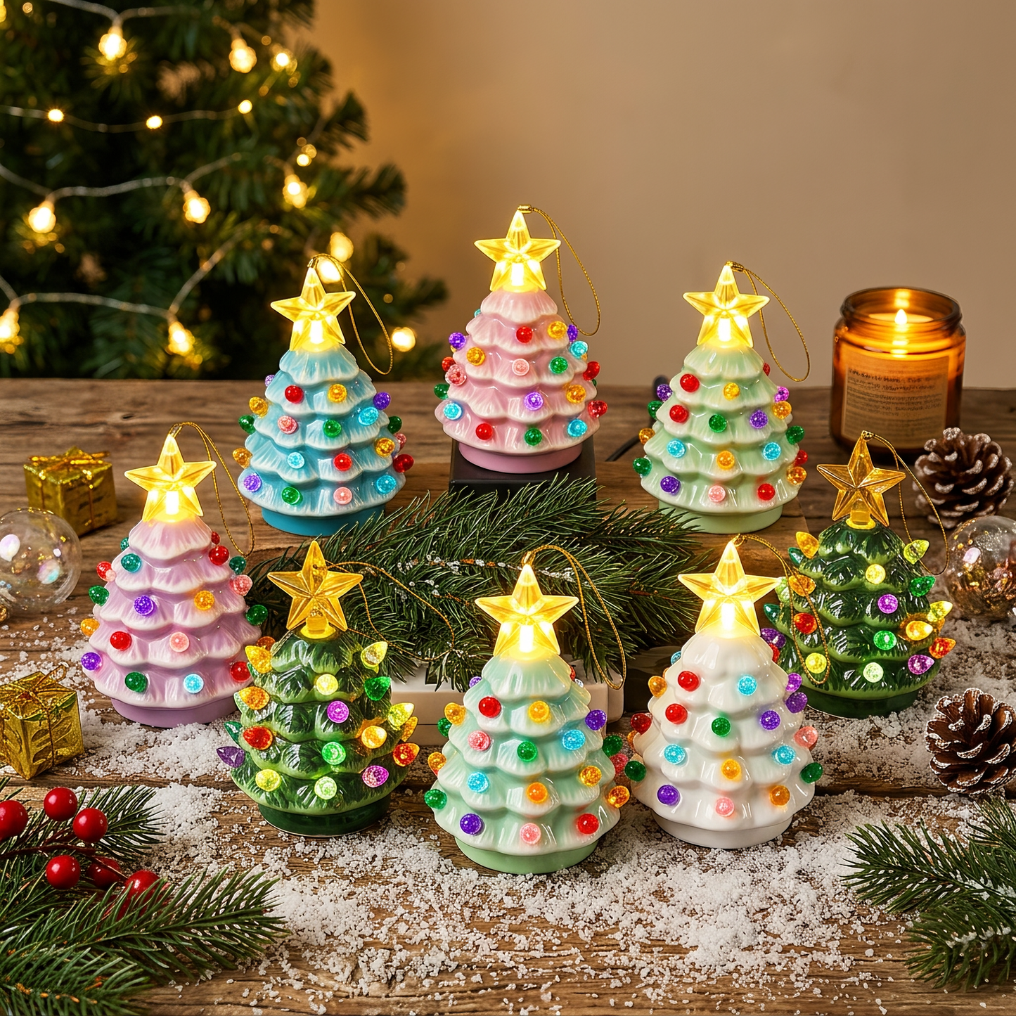 🎄Mini Nostalgic Tree Ornaments