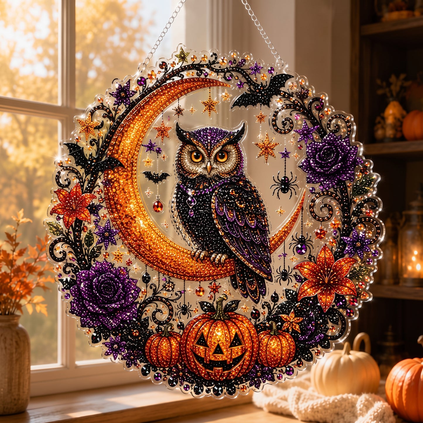 ✨🎃Halloween Pearl Art Hanging Ornament Kit👻