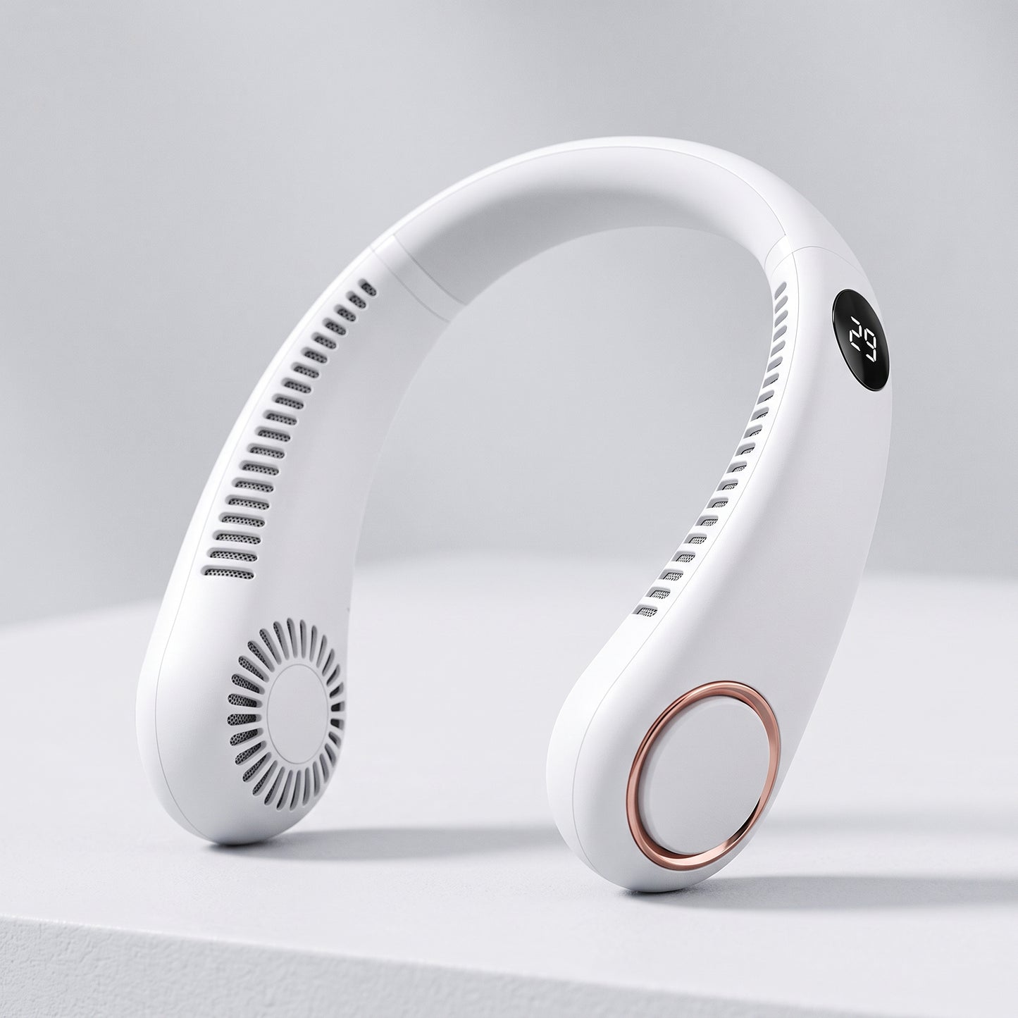 ❄️Bladeless Wearable Neck Fan – Personal Hands-Free Cooling Device
